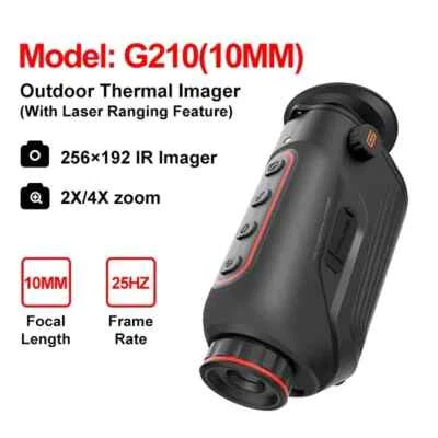 G210/215 Thermal Imager Hunting Monocular Night Vision Scope IR Camera Telescope - Image 1 of 4