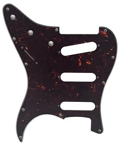 Pickguard For Fender Jimi Hendrix Start Bridge Reversed Guitar-BROWN TORTOISE - Picture 1 of 3