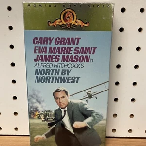 NORTH BY NORTHWEST (VHS1987) Alfred Hitchcock Cary Grant Eva Marie Saint - Picture 1 of 3