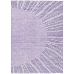 Addison Rugs Chantille ACN668 Lavender 3' x 5' Indoor Outdoor Area Rug, Easy ... - Picture 1 of 8