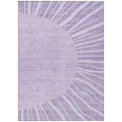 Addison Rugs Chantille ACN668 Lavender 3' x 5' Indoor Outdoor Area Rug, Easy ... - Image 1 of 4