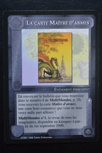 MECCG Middle-Earth CCG LA CARTE MAÎTRE D'ARMES French Promo - Picture 1 of 2