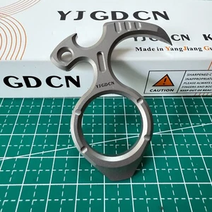 YJGDCN RIHE Design Pioneer Titanium Mulit EDC kosa narzędzie-EDC71-piasek -DIY - Zdjęcie 1 z 6