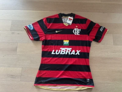 NIKE FLAMENGO BRAZIL HOME SOCCER FOOTBALL JERSEY ORIGINAL #10 Size L - Image 1 of 4