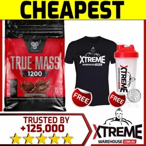 BSN TRUE MASS 1200 4.6KG CHOC// WEIGHT GAINER SERIOUS BULKING PROTEIN TRUEMASS $ - Picture 1 of 1