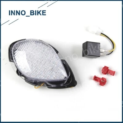 Luz de freio traseira LED luz integrada sinais de seta para Yamaha Road Star 2004-2008 - Imagem 1 de 4