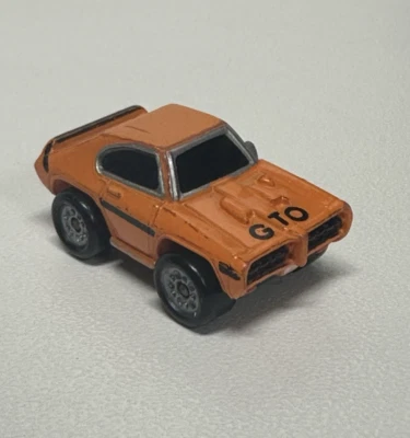 Micro Machines ‘68 Orange Pontiac GTO  1986 Galoob Vintage - Image 1 of 2