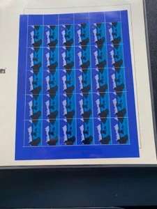 1987-1991, 1993 GREENLAND CHRISTMAS SEALS, FULL SHEETS, MNH - Picture 1 of 12