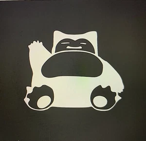 pokemon Car Decal (vinyl) White - Picture 1 of 1