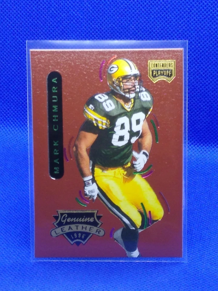 Mark Chmura 1996 Playoff Contenders LEATHER #82 - Image 1 of 1