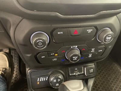 Interruptor seletor de ar condicionado usado serve: painel de controle Jeep Renegade 2018 com CA com automático - Imagem 1 de 4