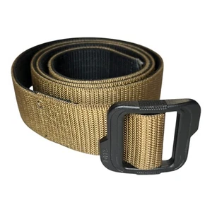 5.11 TDU BELT Tactical Tan Brown FDE Sz XL 1.5” Wide Solid Cut Buckle - Picture 1 of 5