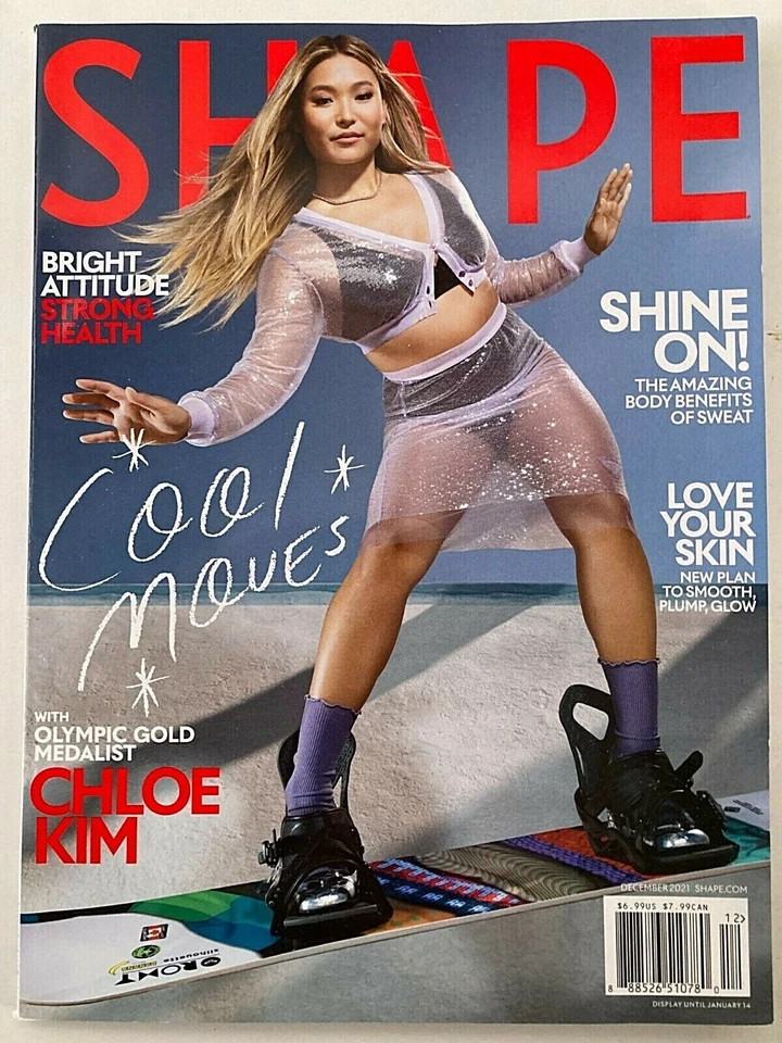 CHLOE KIM December 2021 SHAPE Magazine NEW - Image 1 of 1