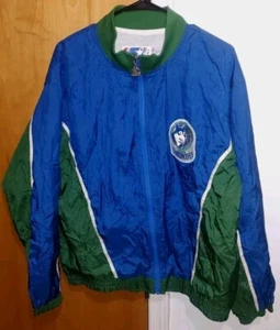 Vintage Starter NBA Minnesota Timberwolves Lined Windbreaker Full Zip Jacket XL - Picture 1 of 22