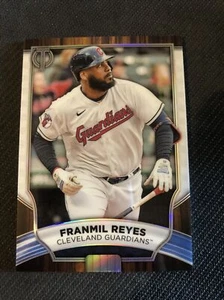 2022 Topps Tribute Baseball Franmil Reyes #24 Guardians MLB - Picture 1 of 2