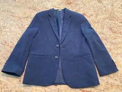 Blazer Arrow Boys Azul Talla 8 REG, Totalmente Forrado, Usado en Excelente Condición Usado Una Vez, ¡Envío Gratis! Foto 1 de 4
