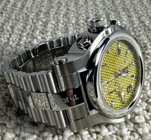 Renato T-Rex Herren Schweizer Chronograph Uhr, Neu in Box mit neuer Batterie Vintage - Bild 1 von 13