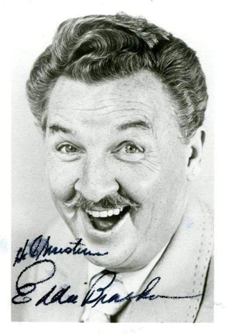ACTOR Eddie Bracken (+) HOME ALONE autograph, signed vintage photo Cover