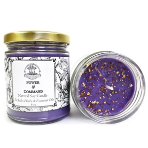 Poder y Comando Hechizo de Soy Vela Control de Influencia Dominio Hoodoo Wicca Pagano - Imagen 1 de 1