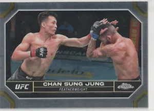 Chan Sung Jung #41 2024 Topps Chrome UFC - Picture 1 of 2