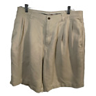 Short homme d'occasion Tommy Bahama soie bronzée taille 34