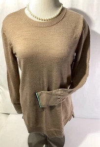 Suéter Mujer Banana Talla M Republic Lana Merino Extra Fina Marrón - Imagen 1 de 10
