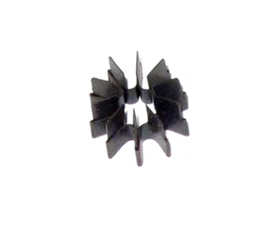 5 x TO39 disipador de calor estrella AD 18 mm altura aprox. 9,5 mm ID 8mm ALUMINIO negro anodizado - Imagen 1 de 1