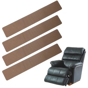 Almohadilla rectangular para rieles de muebles de esquina 27x4x3", almohadilla para muebles de 8 piezas, marrón - Imagen 1 de 6