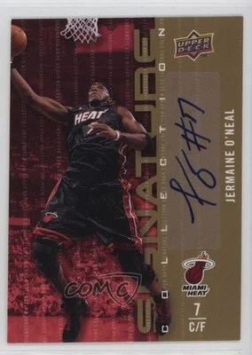 Colección Signature de cubierta superior Jermaine O'Neal #173 2009-10 automático Foto 1 de 2