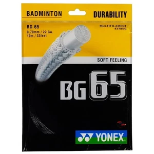 Yonex BG 65 Badminton String, Color Black - Picture 1 of 1