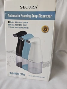 Secura Automatischer BLAU Schaumseifenspender 14oz/400ml Infrarot Bewegungssensor  - Bild 1 von 5