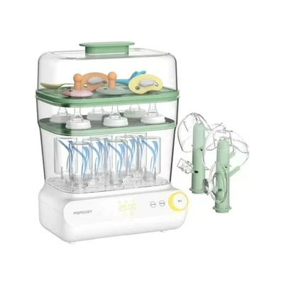 Momcozy 3 Layers Large Bottle Sterilizer and Dryer, Fast Sterilize and Dry - Image 1 of 4