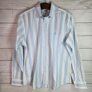 Brooks Brothers Regent Fit gestreiftes langärmliges Button-Down-Hemd für Herren Größe Large - Bild 1 von 10