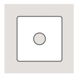 Placa de atenuación y perilla Wandsworth Infinity de 1 velocidad P971 - Imagen 1 de 1