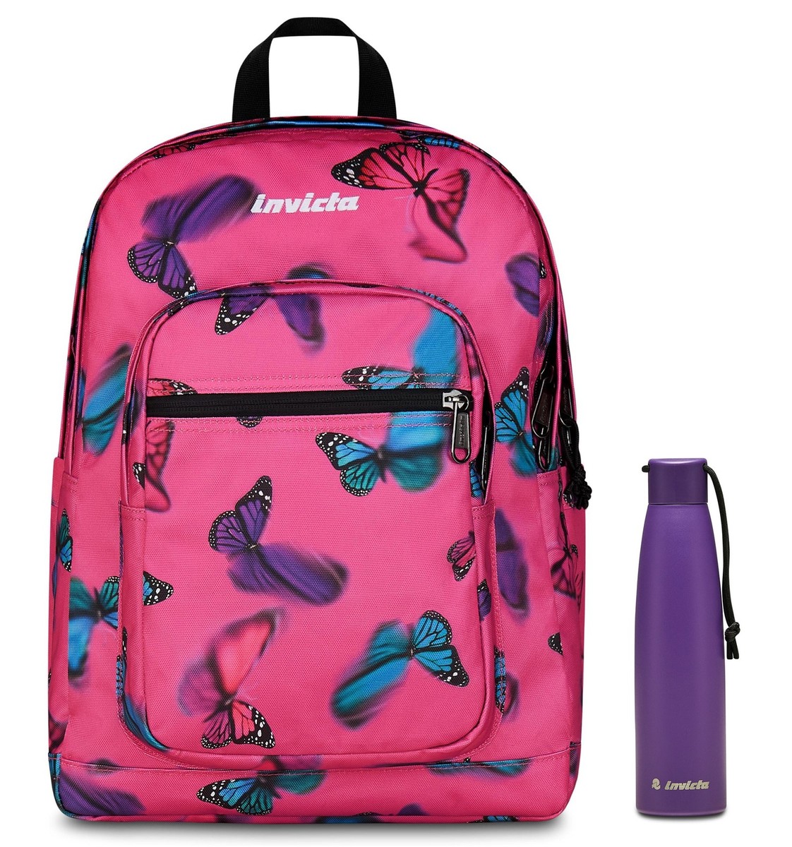 Zaino Scuola Bambine Rosa - Impermeabile, Con Tasca Posteriore, Per Scuola Elementare - Foto 11