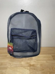 NWT TRAILMAKER Transparent Mesh Backpack for School, Kids, Beach, See Through! - Picture 1 of 7