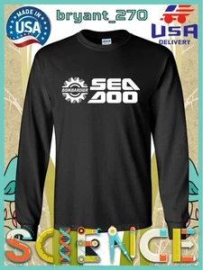 Bombardier Sea-Doo Team Racing Men's Long Sleeve T-Shirts American Size T-Shirt - Picture 1 of 5