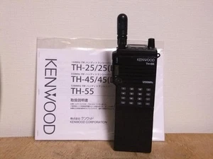 Kenwood TH-55 Poręczny nadajnik-odbiornik 1200MHz FM Radio ręczne 1,2 GHz Czarny Japonia - Zdjęcie 1 z 12