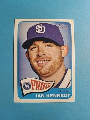 Ian Kennedy 2014 Topps Heritage Baseball Card # 193 I8548 - Image 1 of 2