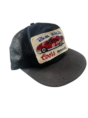 Sombrero de carreras NASCAR vintage Bill Elliot Coors Motor Craft Foto 1 de 4