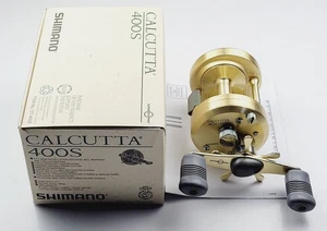 Carrete de fundición de surf Shimano Calcutta 400 S dorado Japón distancia en topless CT400S - Imagen 1 de 21