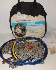 2526 Alpine Super Sport Tire Chains, 1 Pair - Used - Bild 1 von 4