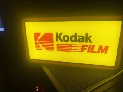 Classic Kodak Film Inspired Logo LED Light Box