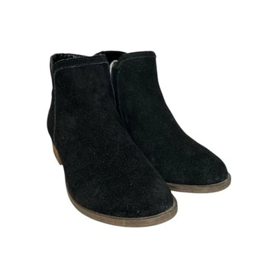 Women’s Kensie Gage Black Suede Zip up Bootie Size 9 - Image 1 of 4