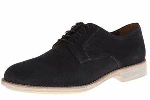 Oxford Kenneth Cole New York Right Time scamosciate blu navy taglia 10 - Foto 1 di 8