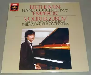 Youri Egorov LP Beethoven Piano Concerto No.5 Emperor EMI / Angel DS37958 - Imagen 1 de 1