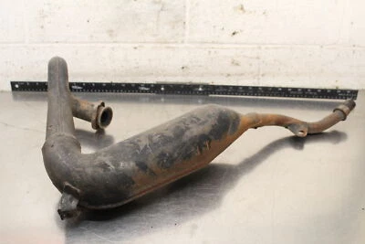 Yamaha DT125 1976 tubo de escape cabezal de cámara X823 Foto 1 de 4