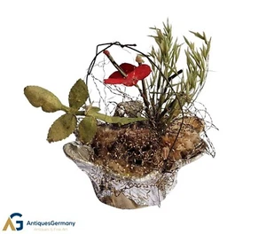 Alter Christbaumschmuck / Sebnitzer Blumenkörbchen um 1900 (# 17062) - Bild 1 von 5