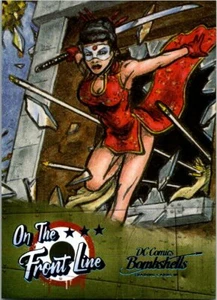 Tarjeta Cryptozoic DC Bombshells Serie III 3 2019 en las líneas del frente #FL4 - Imagen 1 de 2