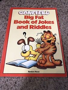 Garfield Big Fat Book of Jokes and Riddles, Jim Davis, Paperback like new